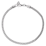 Pulseira Masculina, Aço inoxidável, Nenhuma pedra