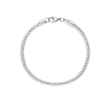 Pulseira Masculina, Aço inoxidável, Nenhuma pedra