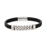 Pulseira Masculina, Aço inoxidável, Nenhuma pedra